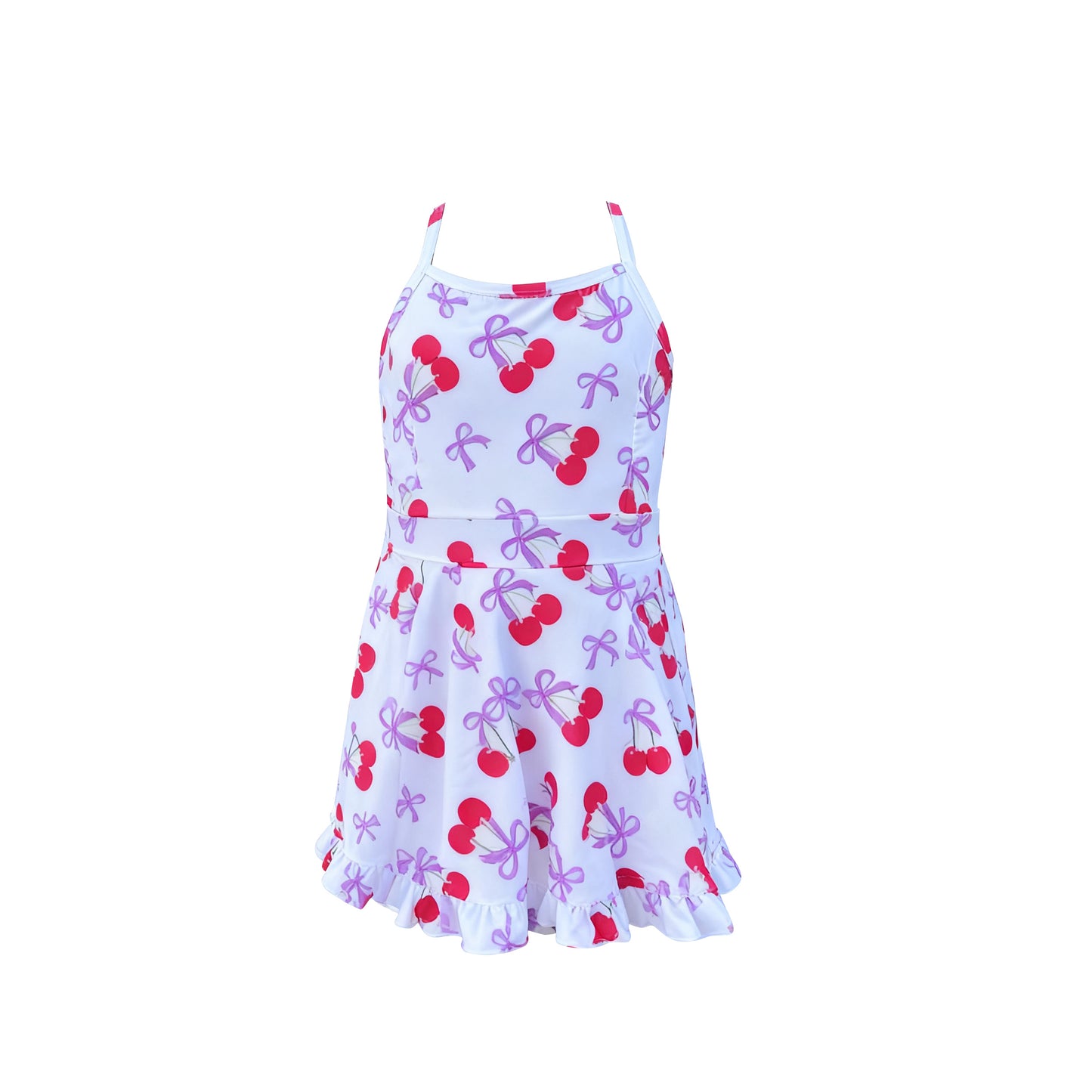 preorder GSD3069 Yoga Berry Bows Skorts Girls Dress