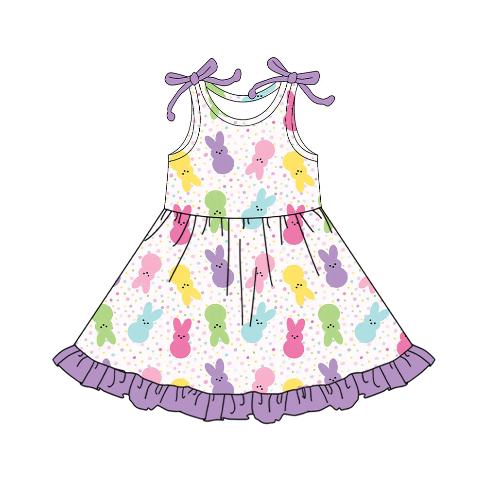 preorder GSD3503 Easter Bunny Rabbit Girls Dress