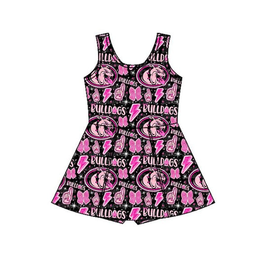 preorder GSD384 Yoga Football Item Sleeveless Skorts Girls Dress