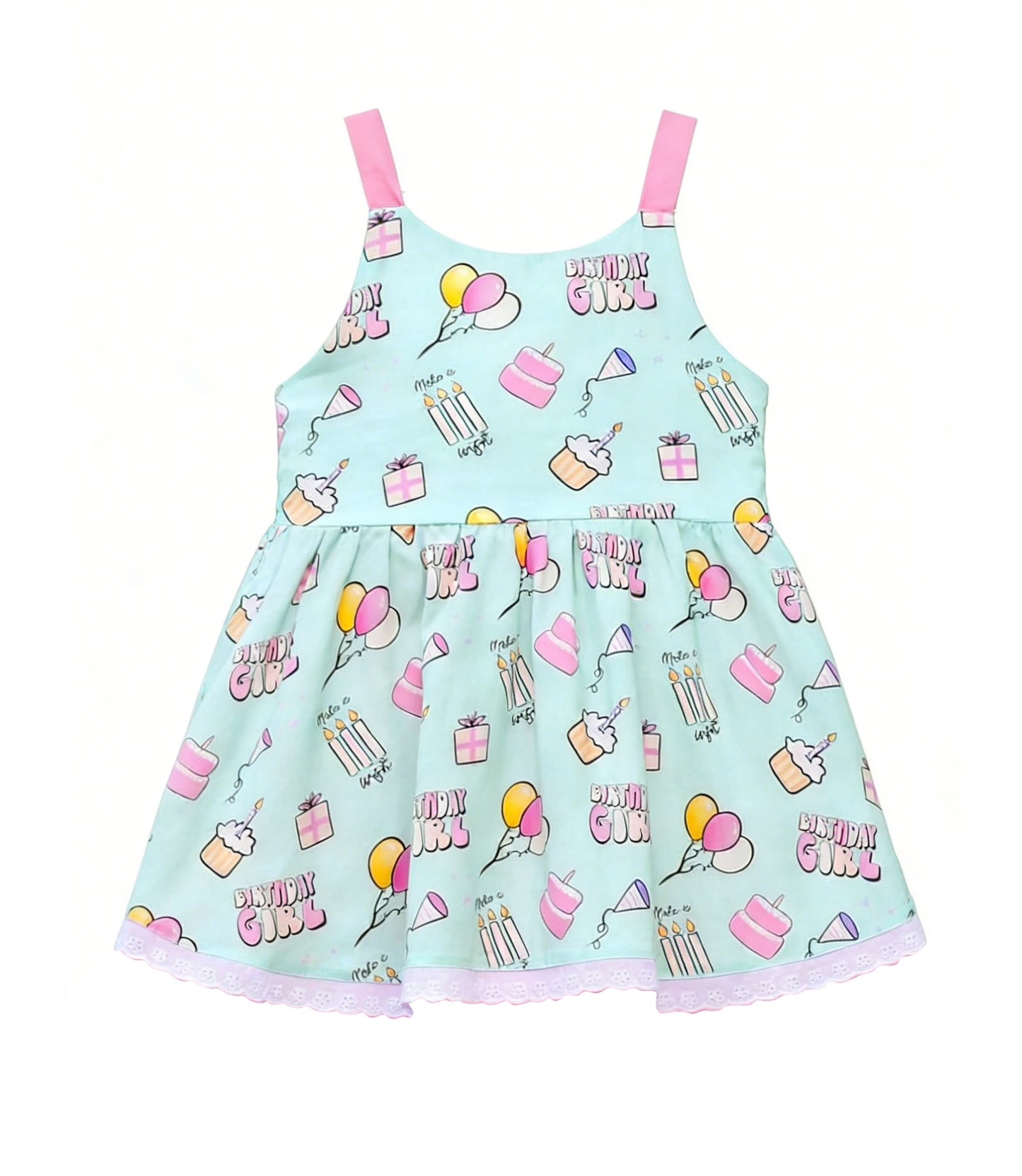 preorder GSD3659 Birthday Balloon Girls Dress