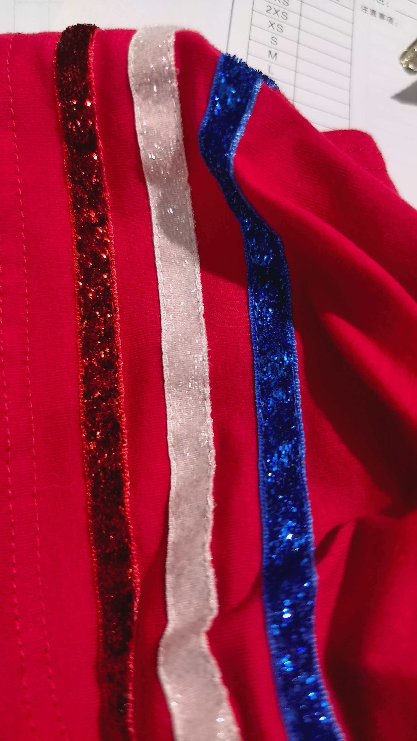 GSD3812 Red Short Sleeve Shorts Girls Set