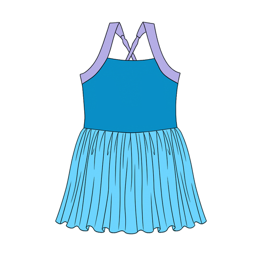 Preorder GSD3977 Yoga Princess Girls Dress