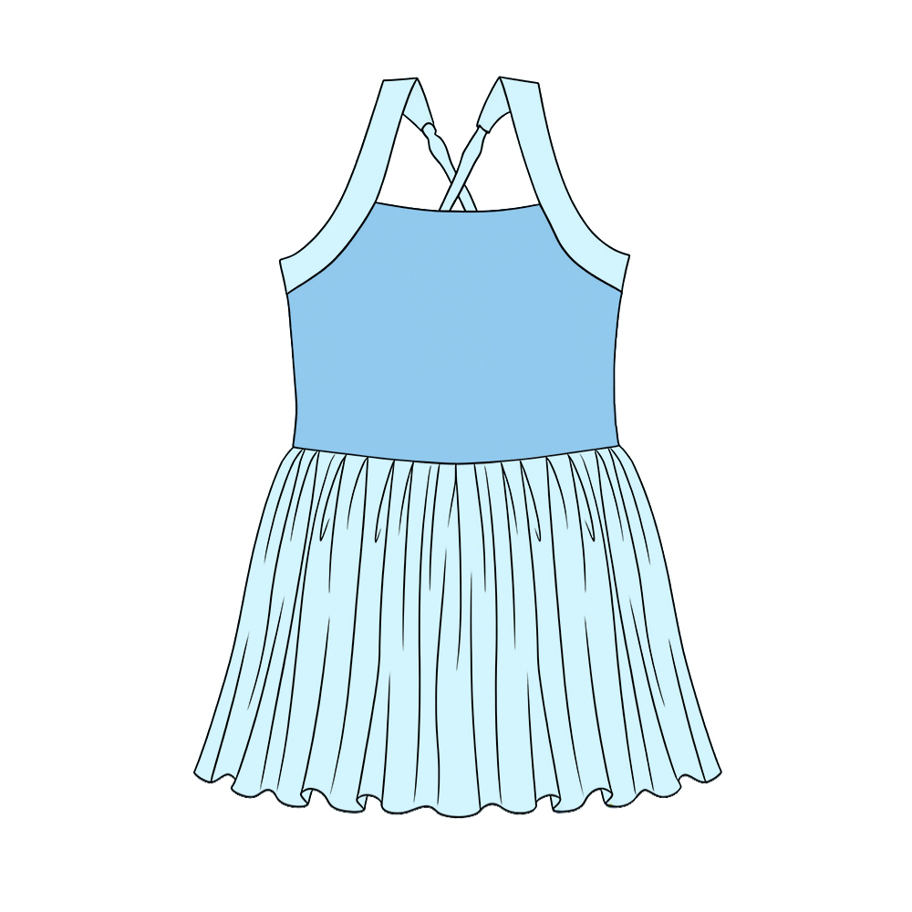 Preorder GSD3978 Yoga Princess Girls Dress