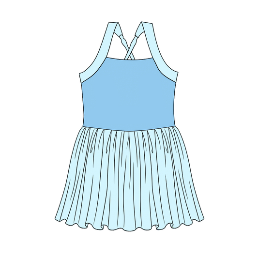 Preorder GSD3978 Yoga Princess Girls Dress