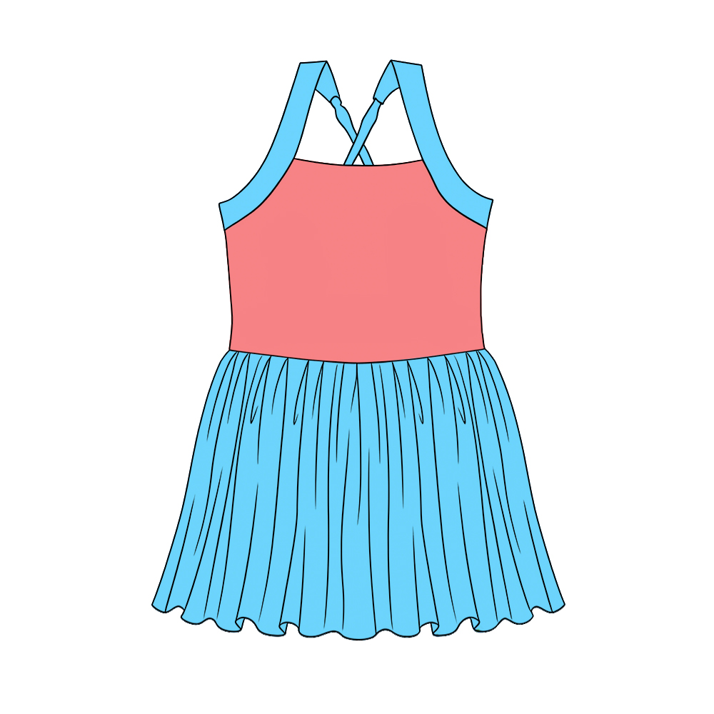 Preorder GSD3979 Yoga Princess Girls Dress