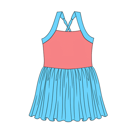 Preorder GSD3979 Yoga Princess Girls Dress