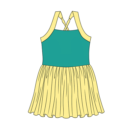 Preorder GSD3980 Yoga Princess Girls Dress