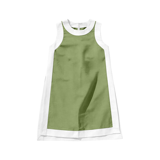 Preorder GSD3989 Yoga Green Skorts Girls Dress