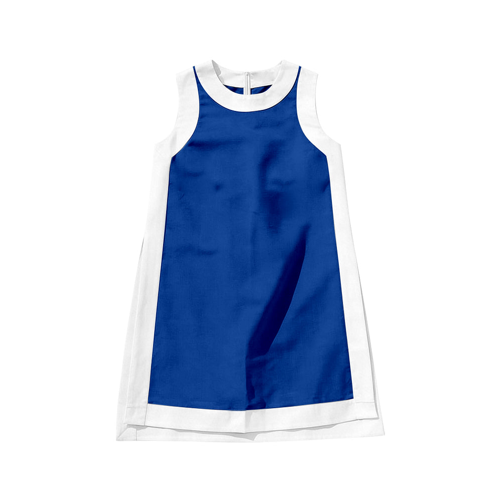 Preorder GSD3990 Yoga Navy Blue Skorts Girls Dress