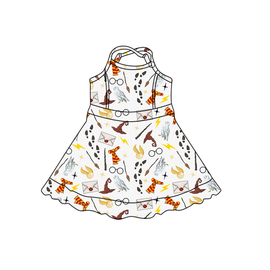 preorder GSD4118 Magic Owl Skorts Girls Dress