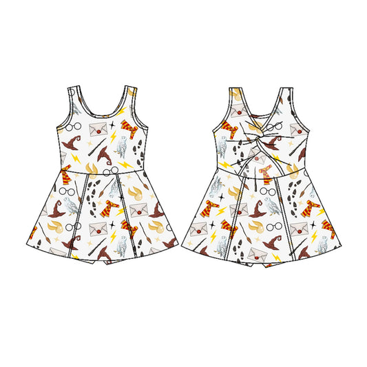 preorder GSD4119 Magic Owl Skorts Girls Dress