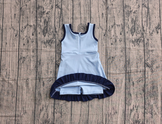preorder Samples GSD4126 Yoga Blue Skorts Girls Dress