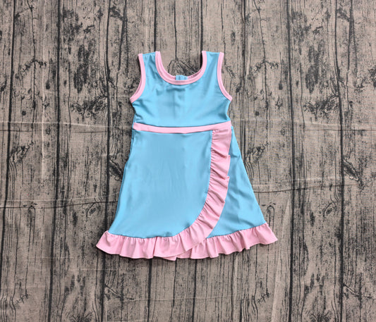 preorder Samples GSD4130 Yoga Blue Skorts Girls Dress