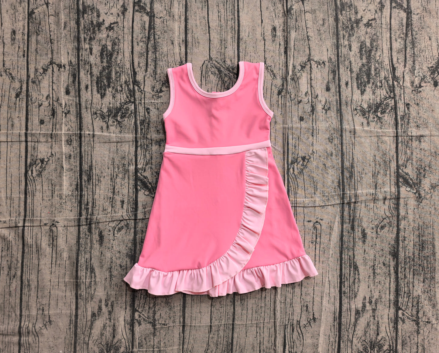 preorder Samples GSD4139 Yoga Pink Skorts Girls Dress