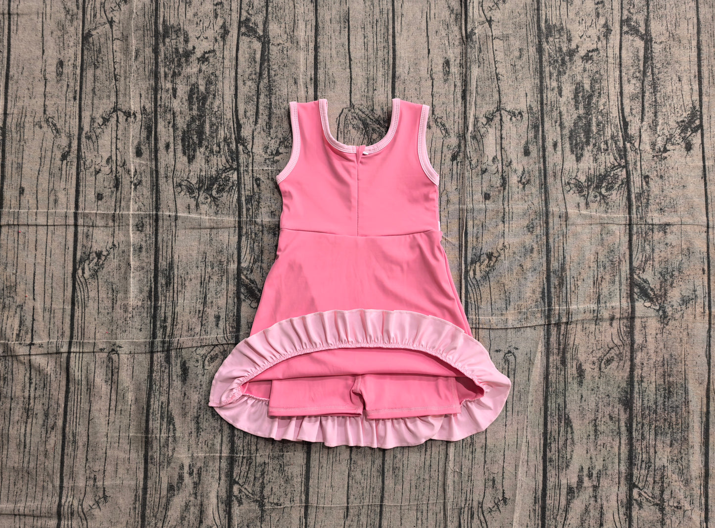 preorder Samples GSD4139 Yoga Pink Skorts Girls Dress