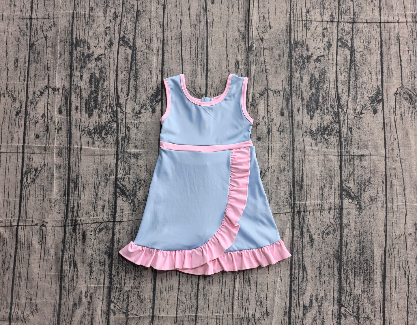 preorder Sampels GSD4144 Yoga Blue Skorts Girls Dress