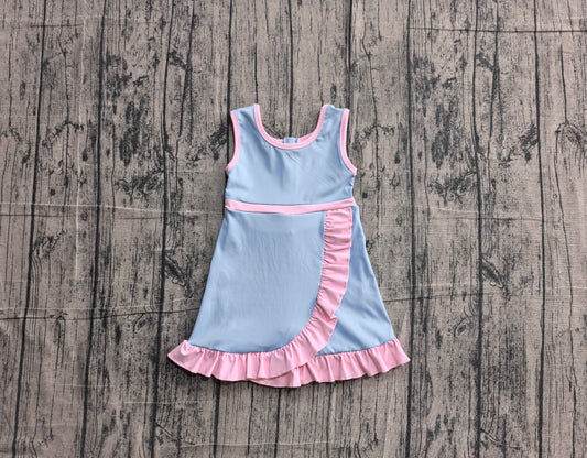 preorder Sampels GSD4144 Yoga Blue Skorts Girls Dress