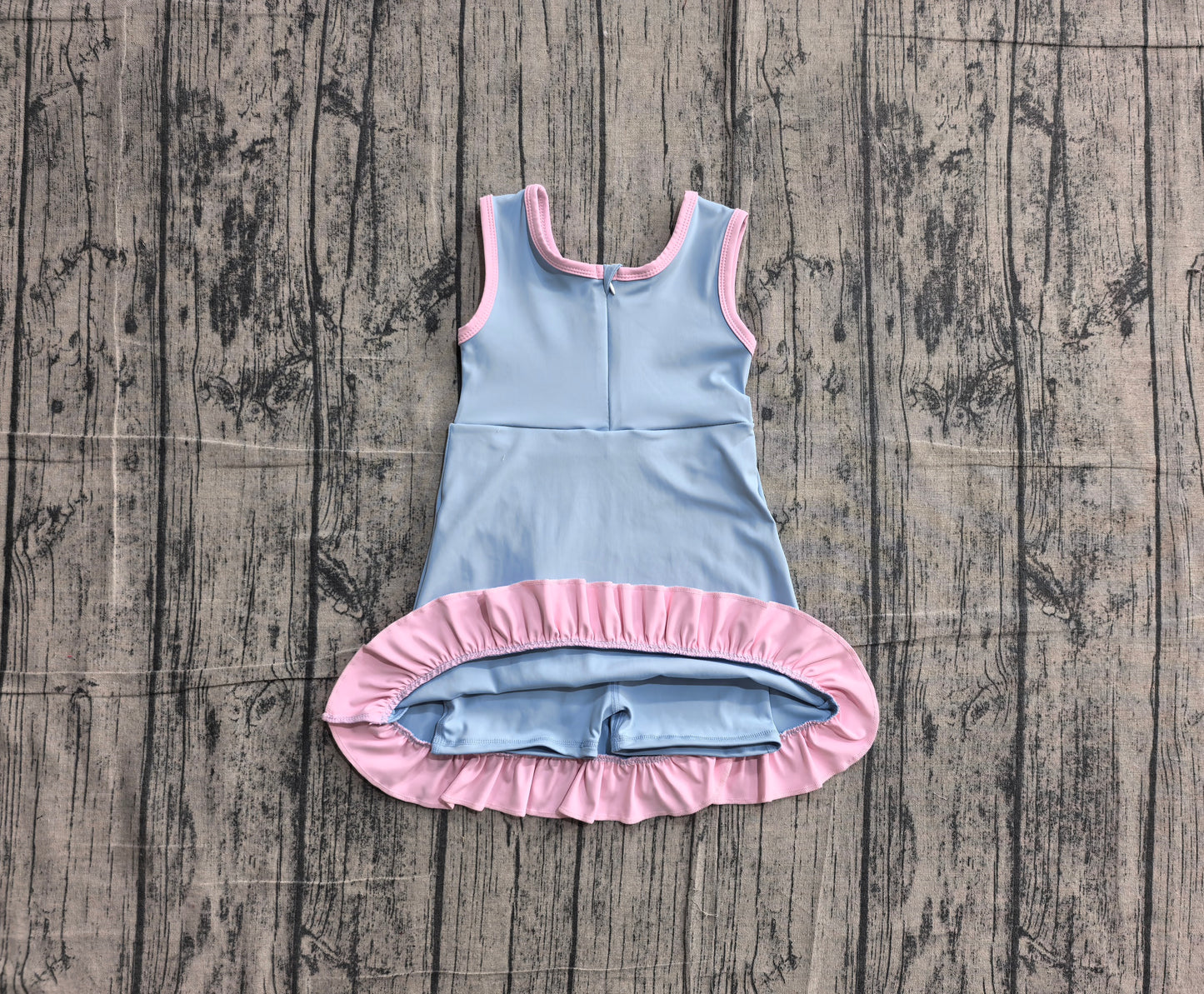 preorder Sampels GSD4144 Yoga Blue Skorts Girls Dress