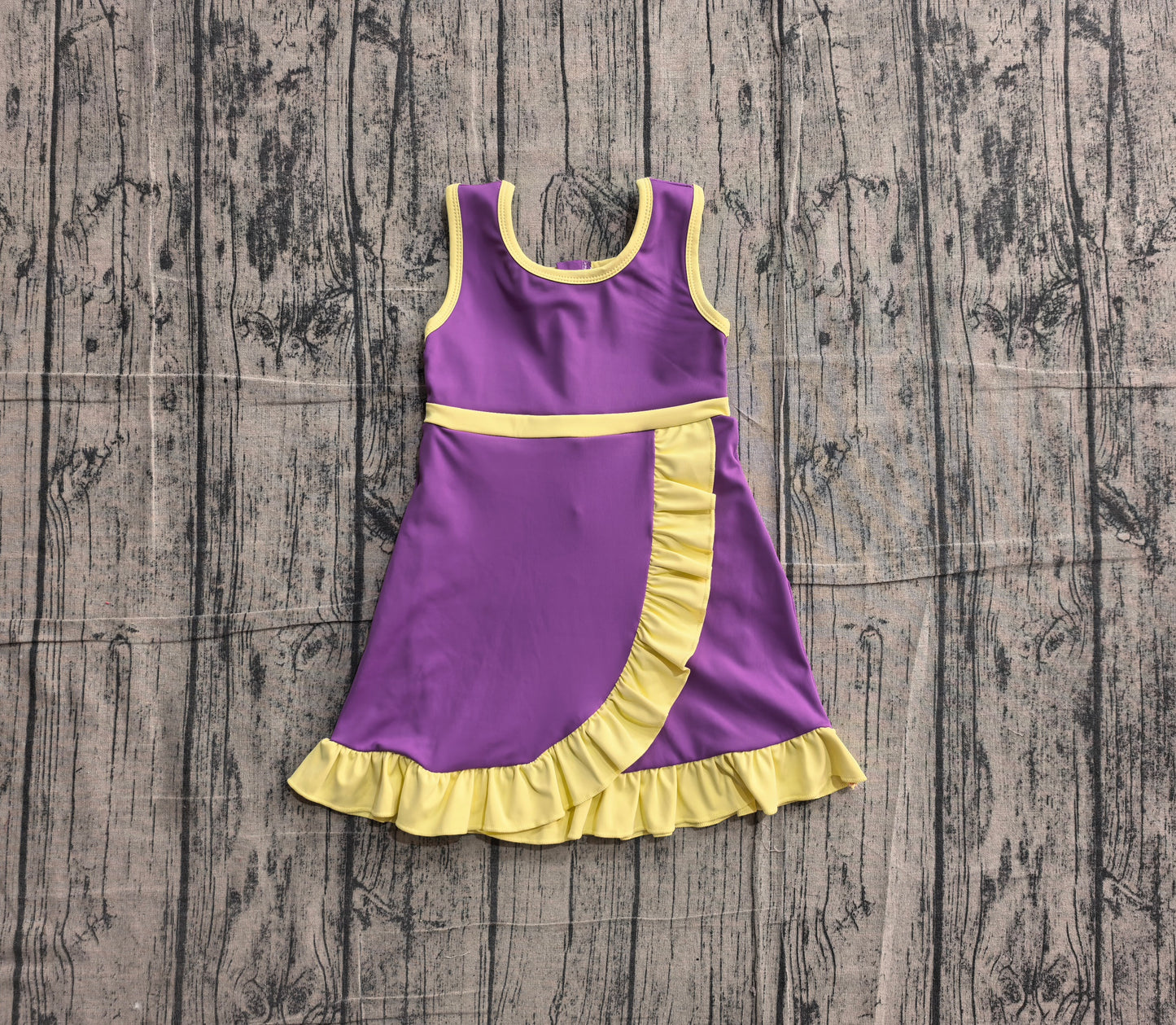 preorder Samples GSD4147 Yoga Purple  Skorts Girls Dress