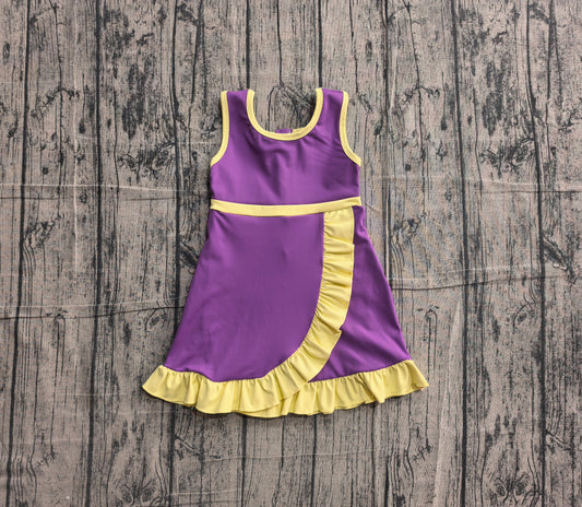 preorder Samples GSD4147 Yoga Purple  Skorts Girls Dress