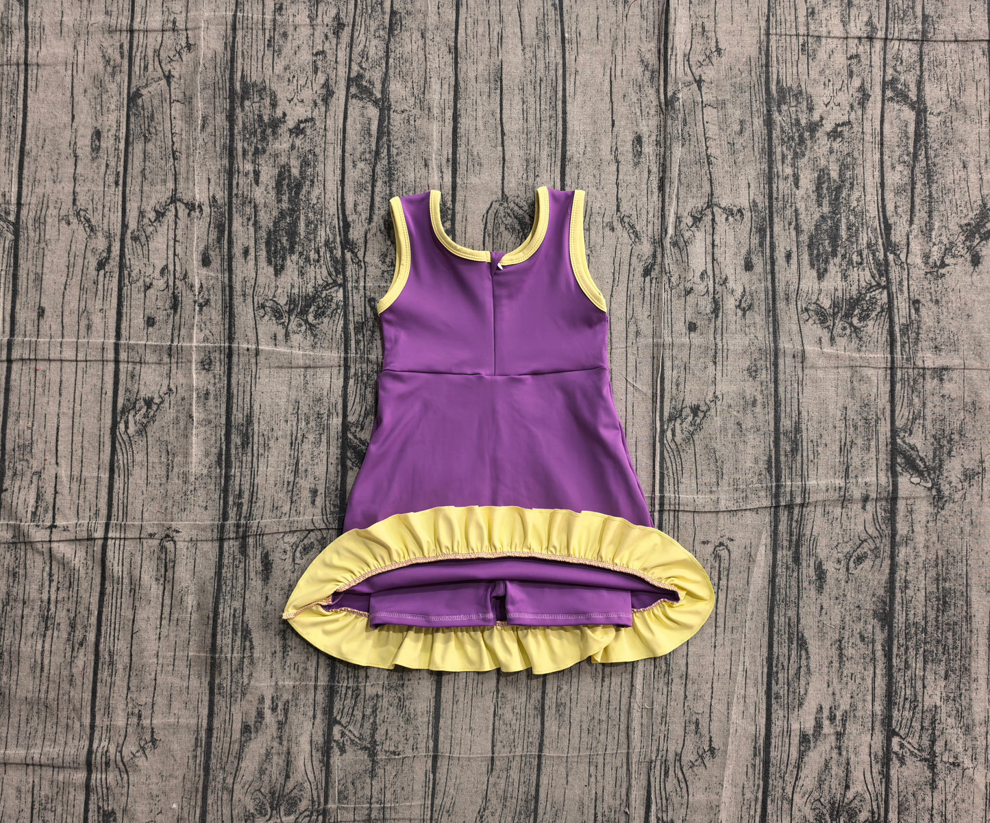 preorder Samples GSD4147 Yoga Purple  Skorts Girls Dress