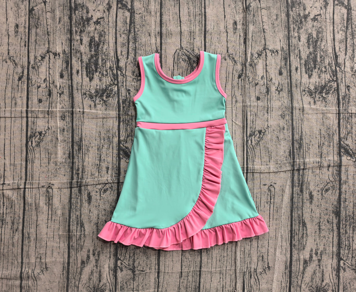 preorder Samples GSD4149 Yoga Blue Skorts Girls Dress