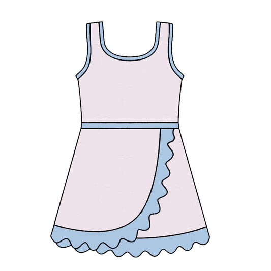 preorder GSD4150 Yoga Pink Skorts Girls Dress