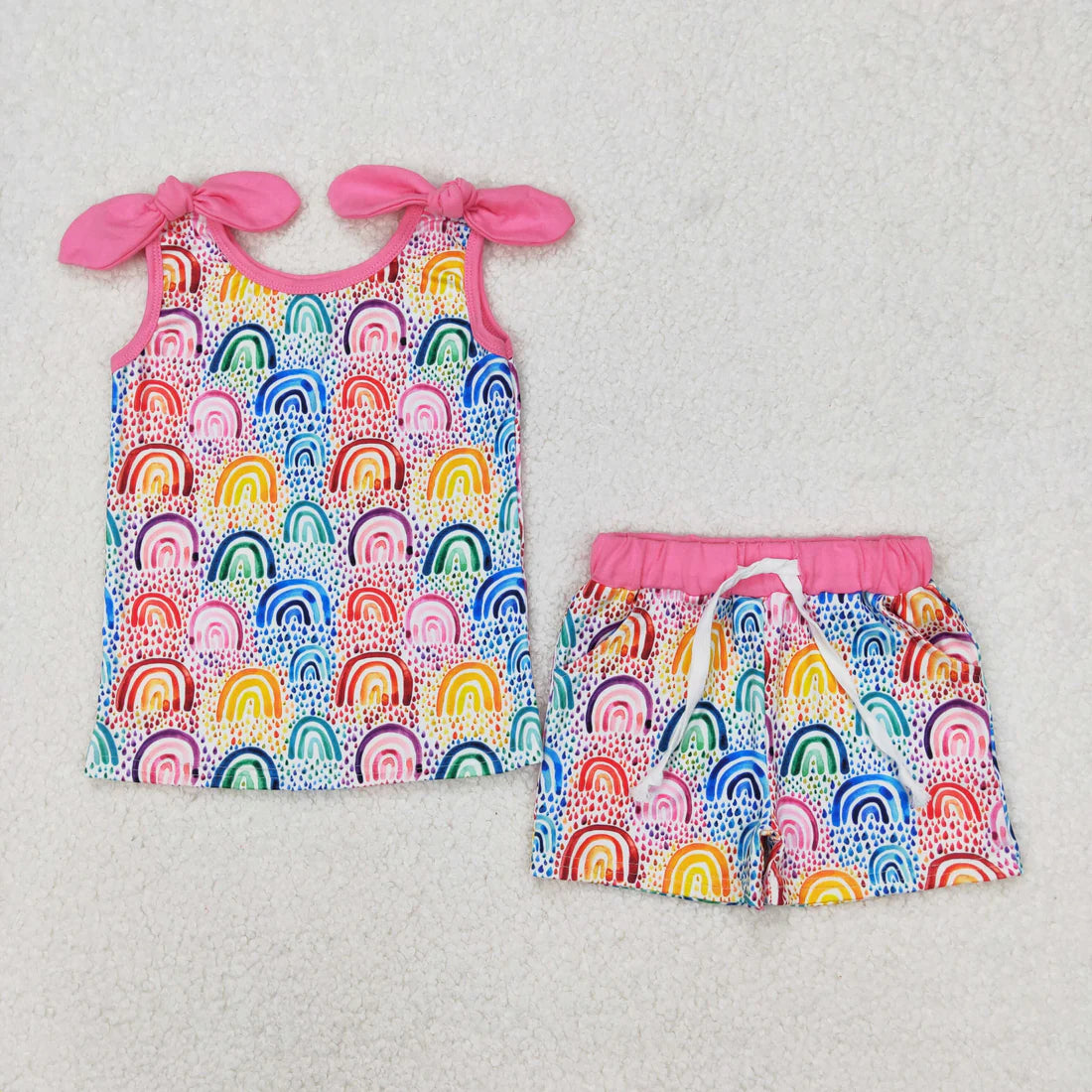 Summer girls set RTS Sibling Clothes