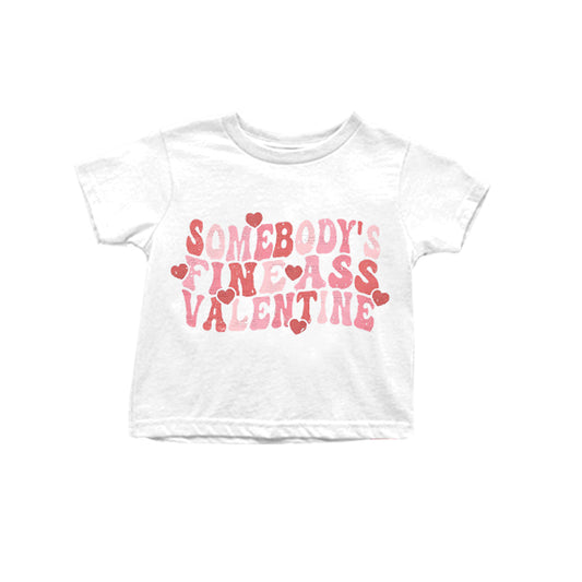 preorder GT0346 Somebodys white short sleeve top