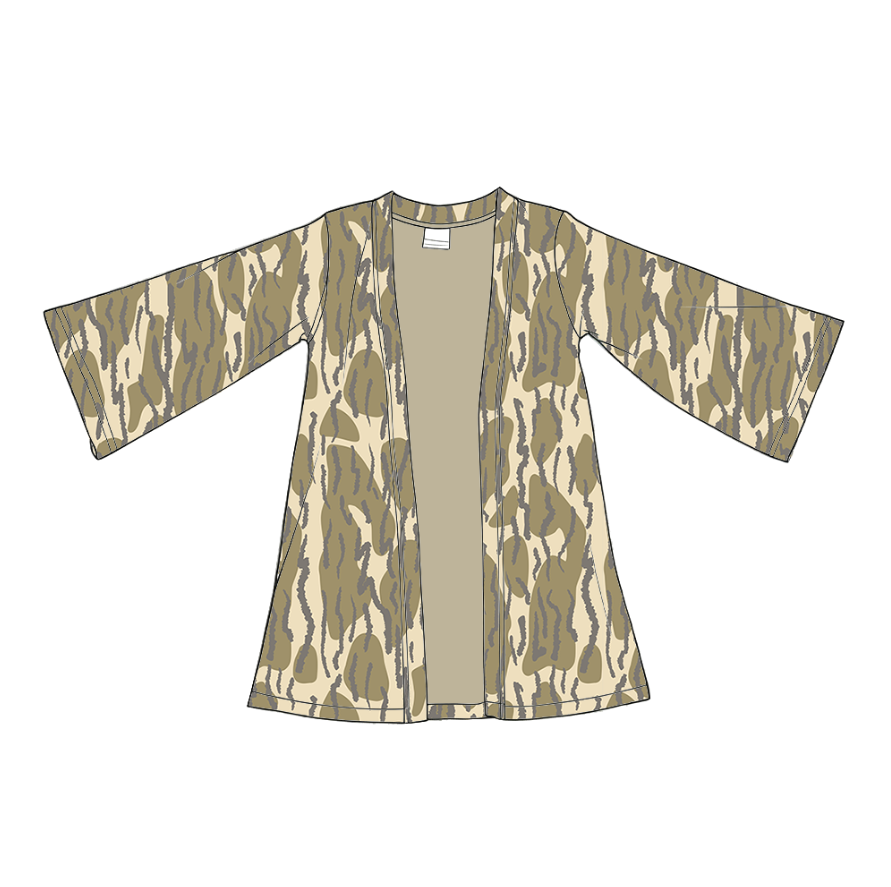 preorder GT1495 Hunting Camo Long Sleeve Girls Coat