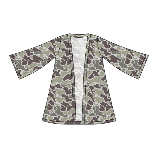 preorder GT1496 Hunting Camo Long Sleeve Girls Coat