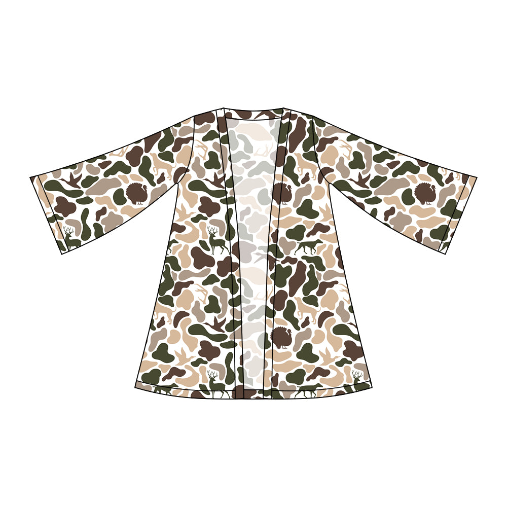 preorder GT1501 Hunting Camo Long Sleeve Girls Coat