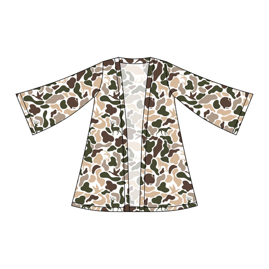 preorder GT1501 Hunting Camo Long Sleeve Girls Coat
