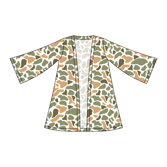 preorder GT1502 Hunting Camo Long Sleeve Girls Coat