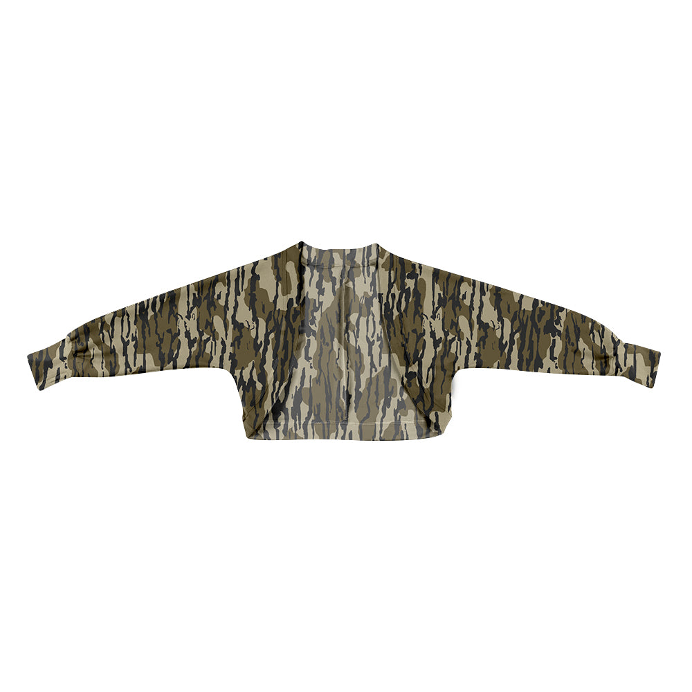 preorder GT1570 Yoga Hunting Camo Long Sleeve Girls Top