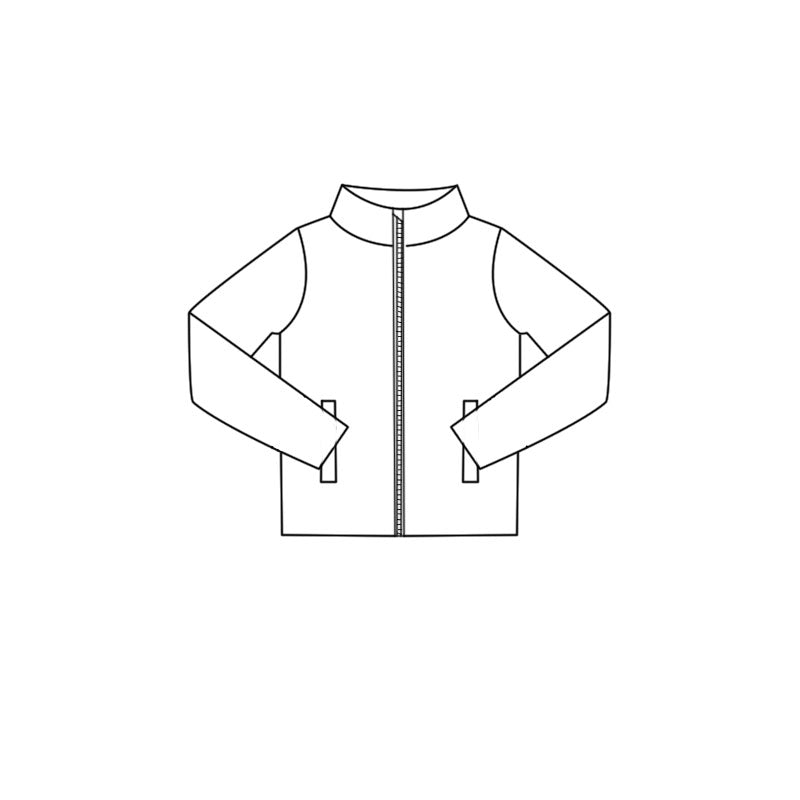 preorder GT1614 Yoga Pink White Long Sleeve Girls Coat