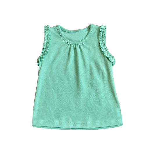 preorder GT1702 Green Sleeveless Girls To