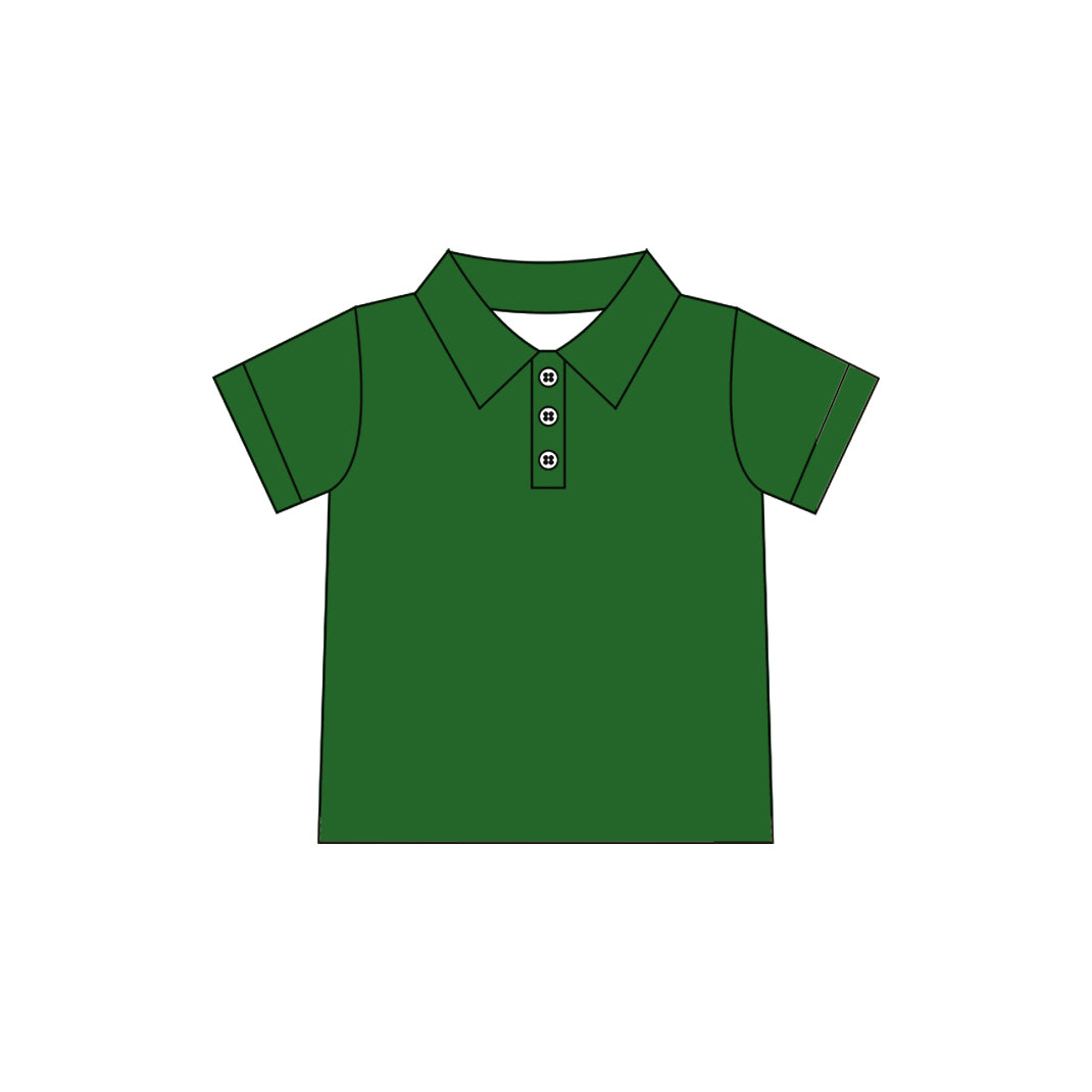 preorder GT1727 Yoga Green Short Sleeve Girls Top