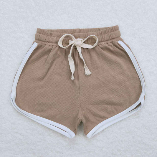 SS0294 brown girls shorts