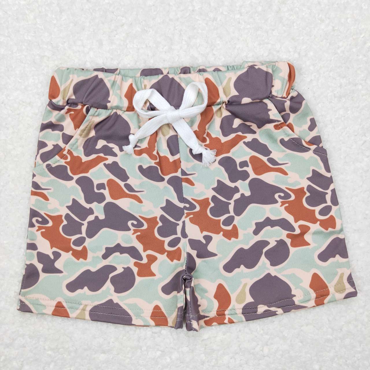 SS0138 Camo kids shorts
