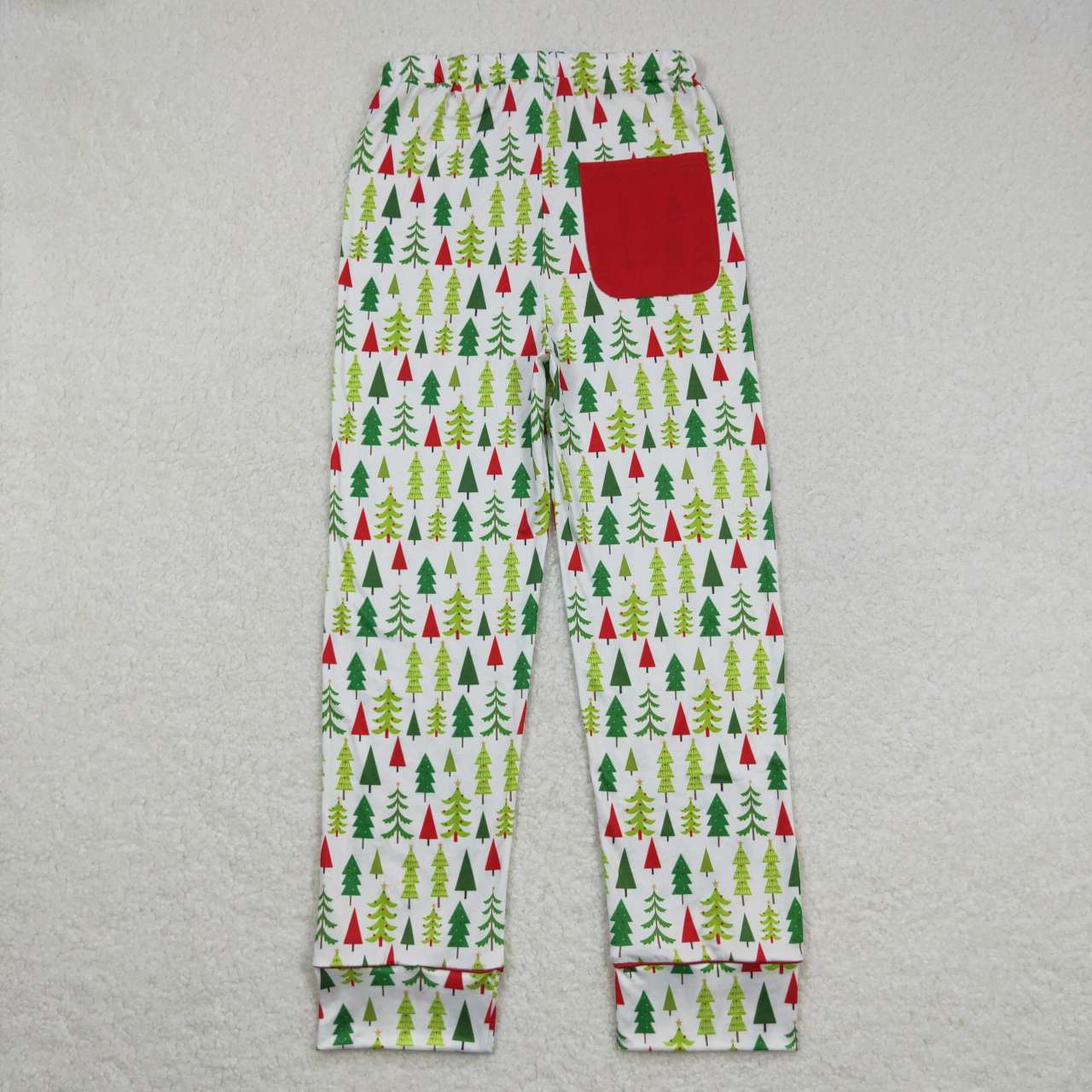 P0279 Christmas tree green adult pants