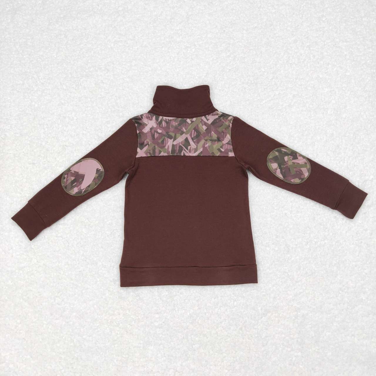 BT0328 Camo long sleeve boys top