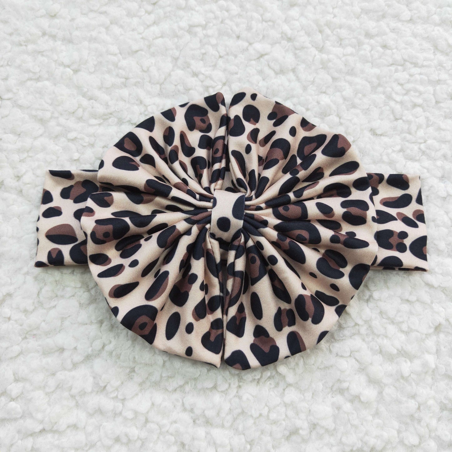 GLP0624 Leopard Smile Pumpkin Brown Long Sleeve Pants Girls Set Kids Clothes