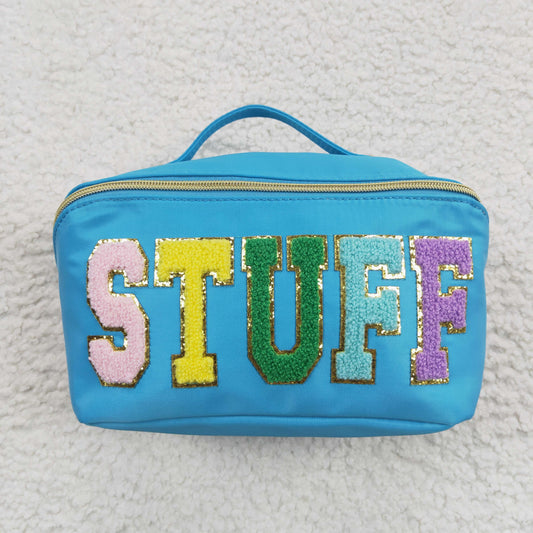 BA0093 Stuff Green Cosmetic Bag