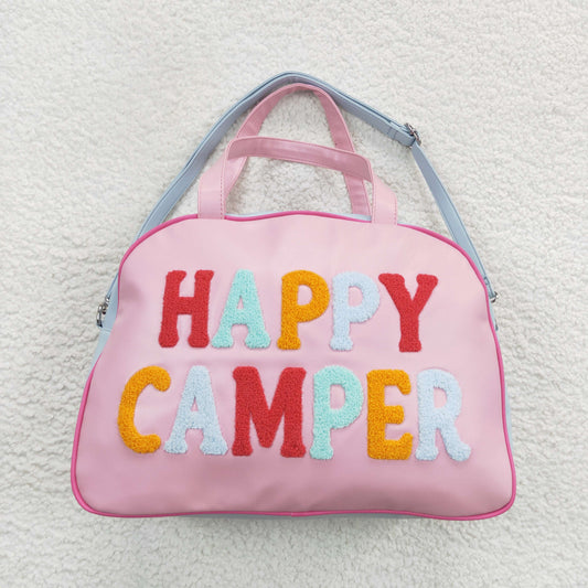 BA0105 Happy Camper Pink Bag