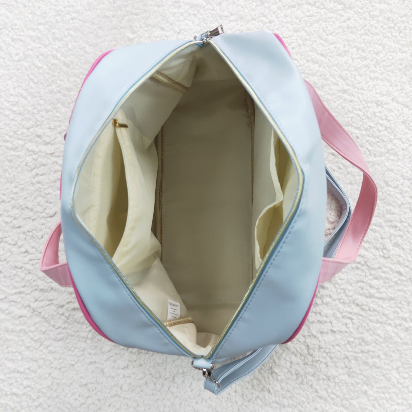 BA0105 Happy Camper Pink Bag