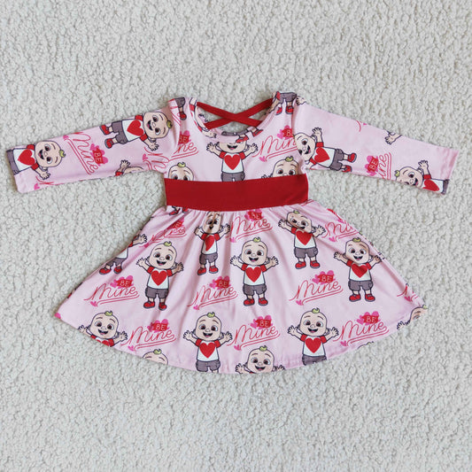 Valentine's Day Cartoon Melon Dress 6 A27-4