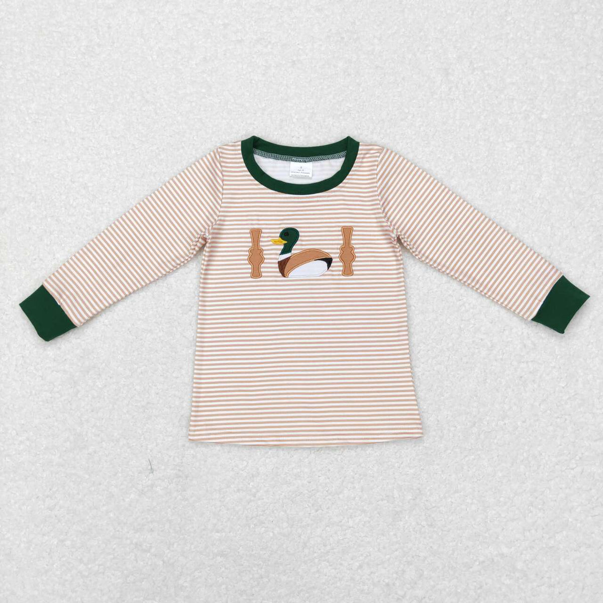 BT0418 Mallard duck long sleeve boys pullover