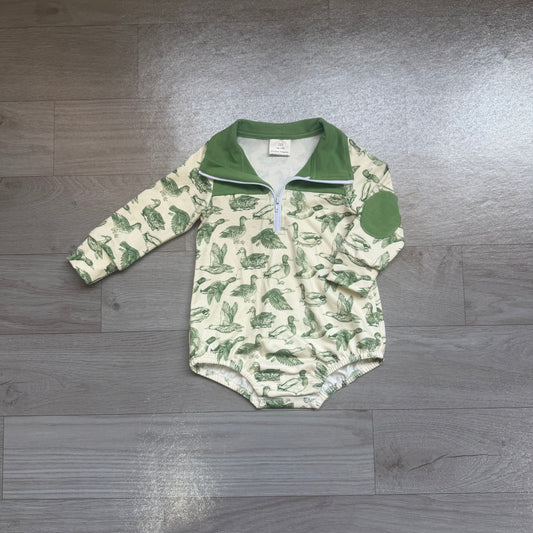 preorder Samples LR3050 Hunting Style Long Sleeve Boys Romper