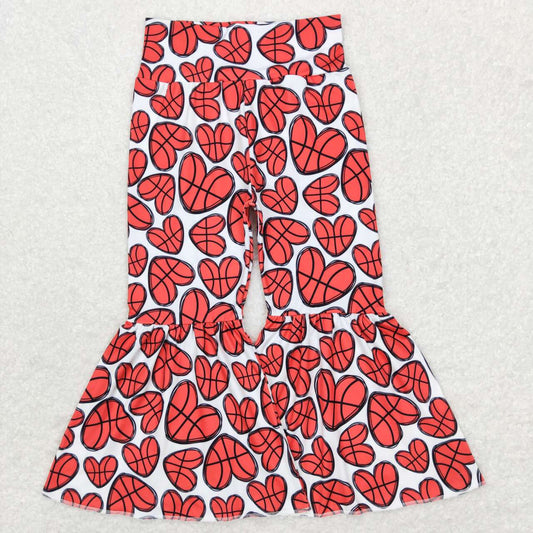 P0389 Valentine's Day Heart Girls Pants